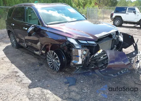 2024 Hyundai Palisade Calligraphy from USA, damaged, VIN KM8R74GE7RU748774